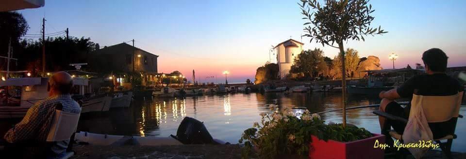 Appartamento Karagiannaki Skala Sykamineas Camera foto